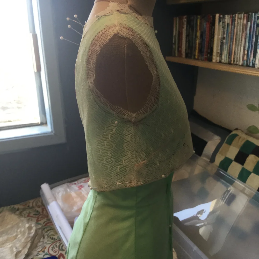 Raised the front hem to accentuate the angle.