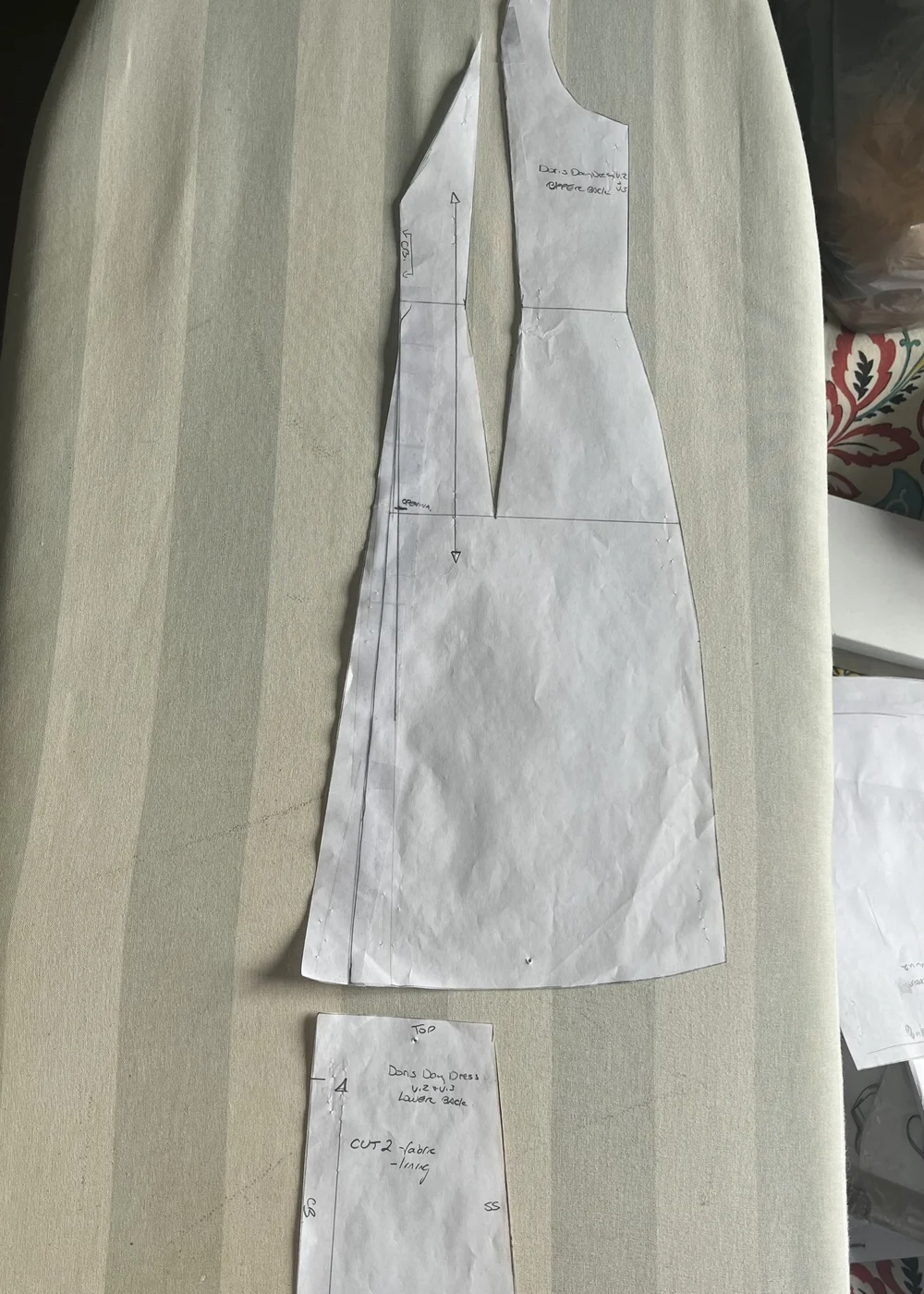 Final upper and lower back patterns.