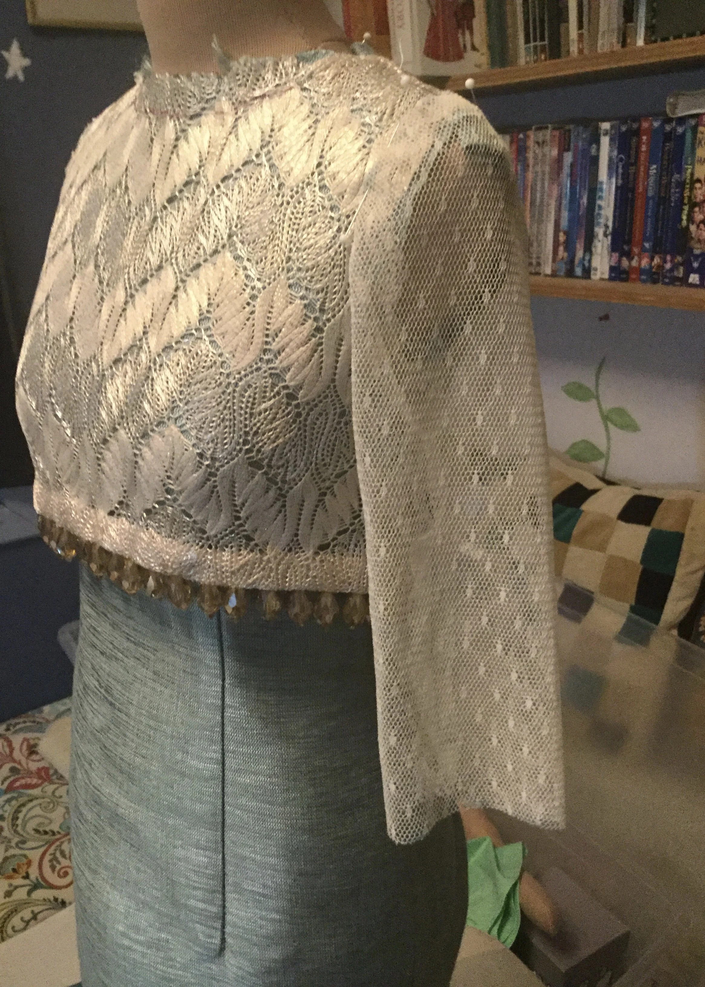 Mock up fitting.
