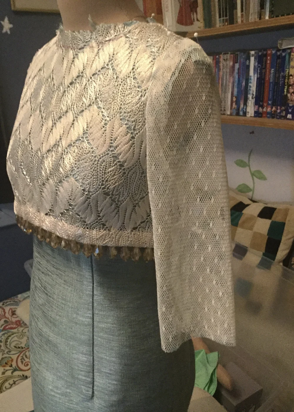 Mock up fitting.