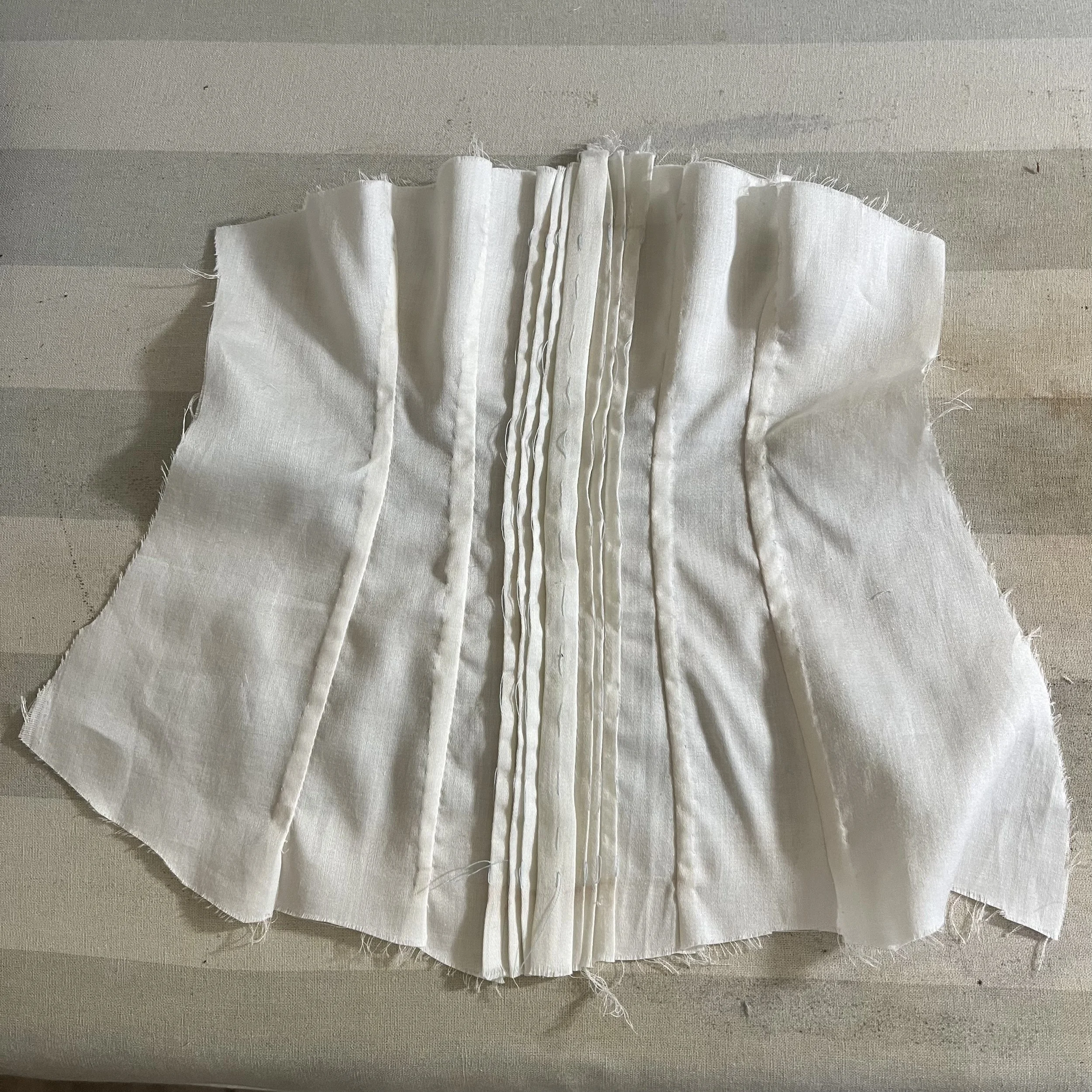 Finished back.