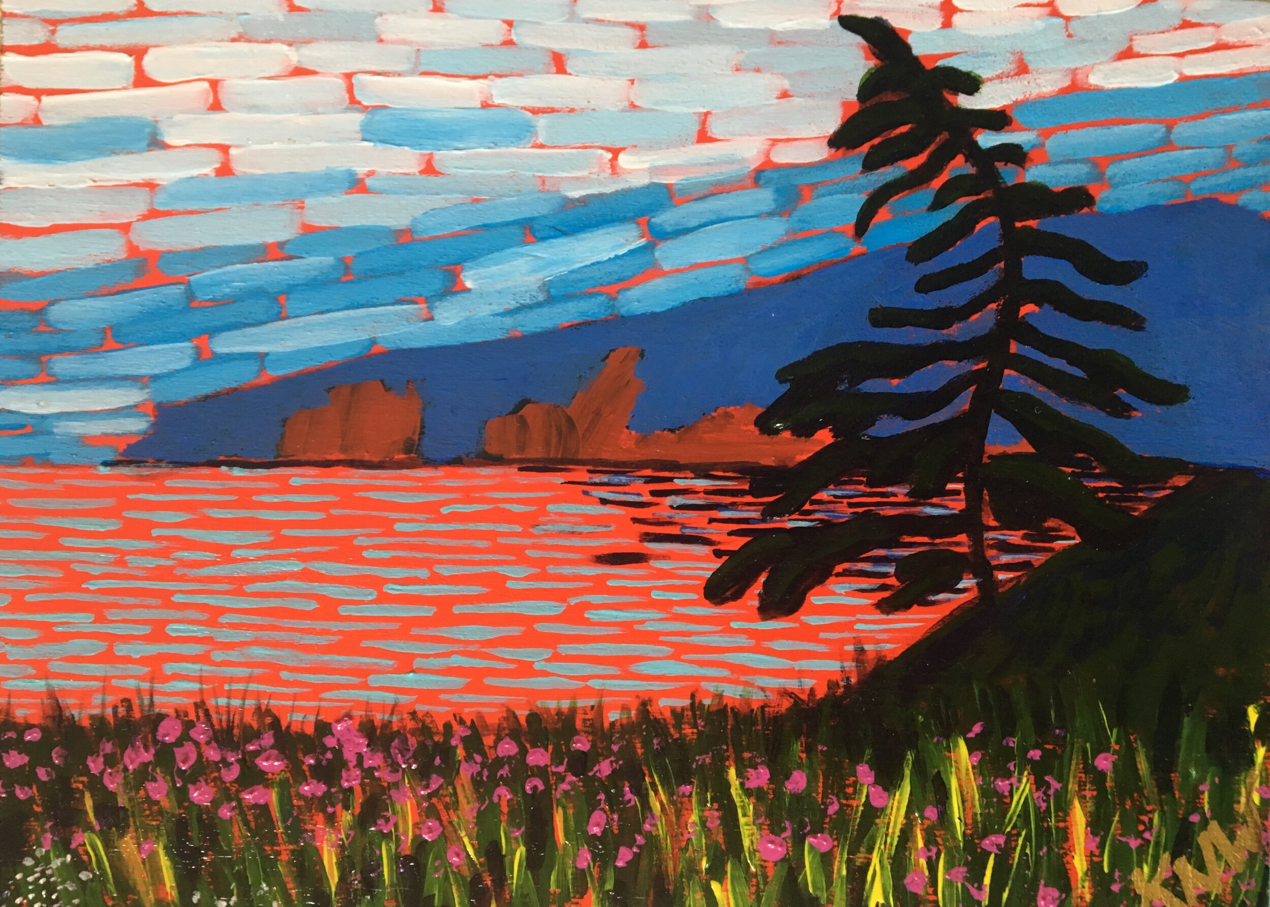 Windswept Pine