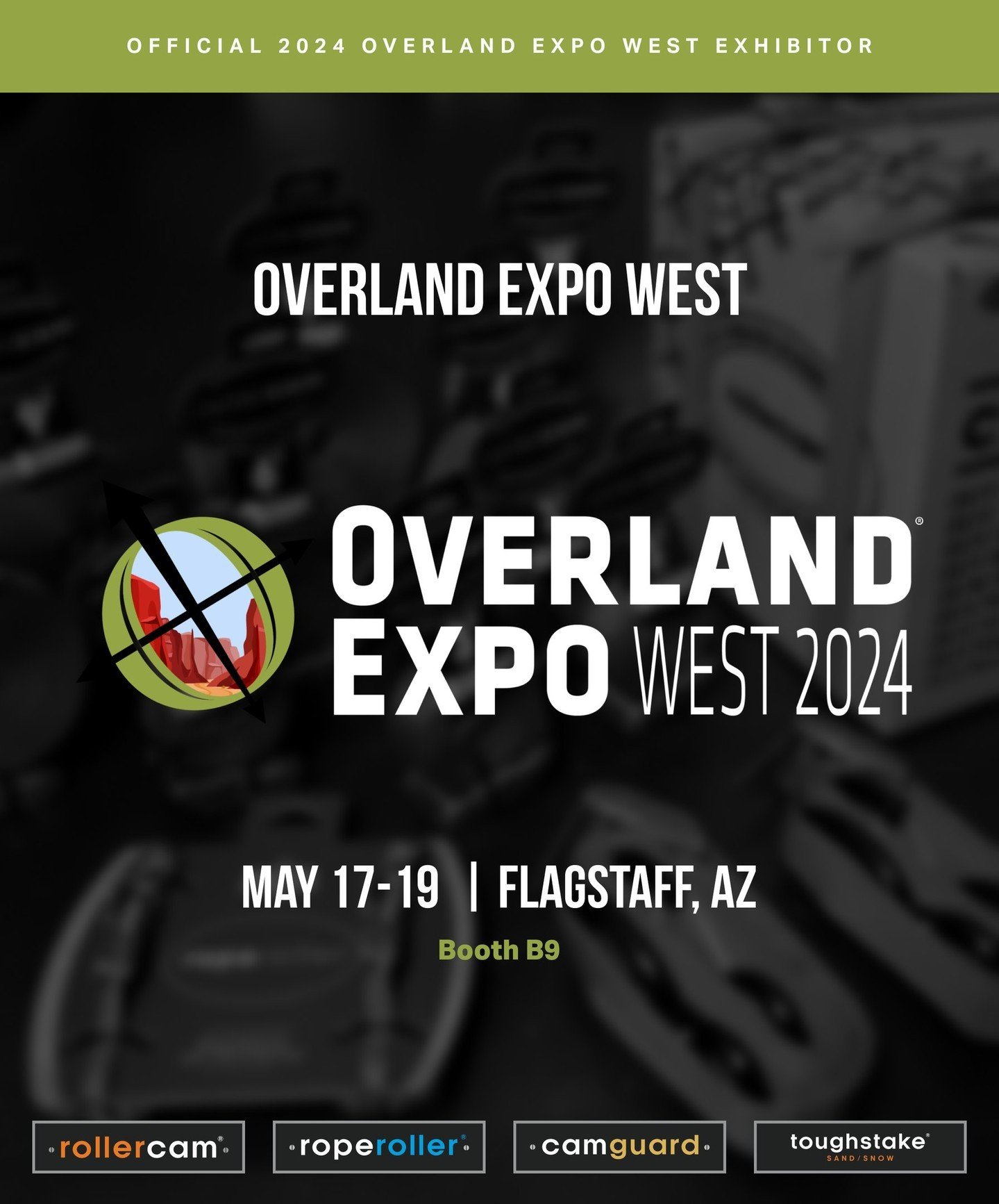We're officially two weeks out from @overlandexpo West, and we can't wait to see you all and share our new product lineup! ⁠
⁠
We'll be in Booth B9 right off the main walkway west of the walk-in entrance, so swing by, say hi, and pick up some straps.