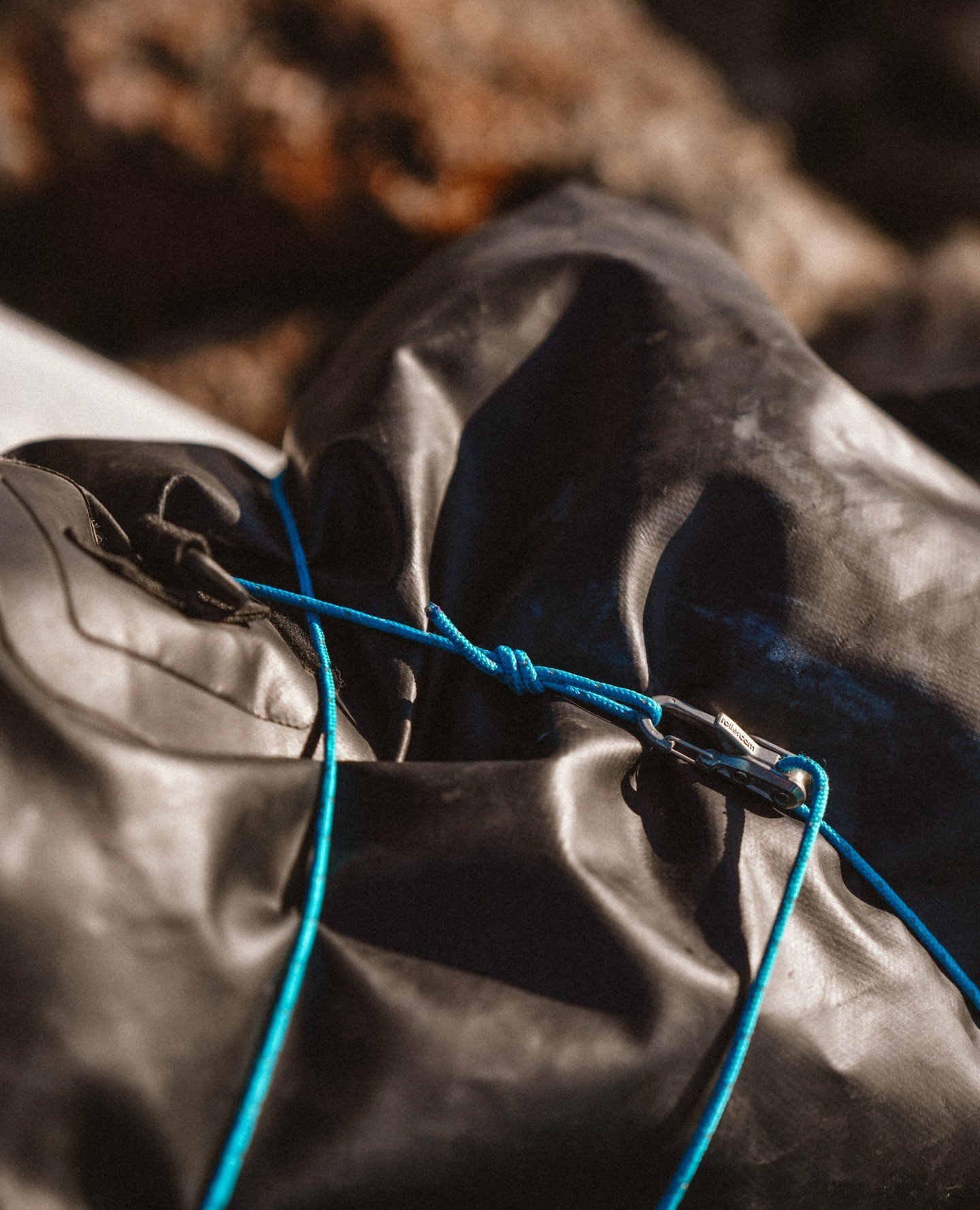 Keeping your dry bag secure is critical when you're on the river. Don't risk tie-downs that require you to release the cinch in order to access your gear fully.⁠
⁠
Just loosen the Roperoller as much as you need, and then cinch back up with a gentle p