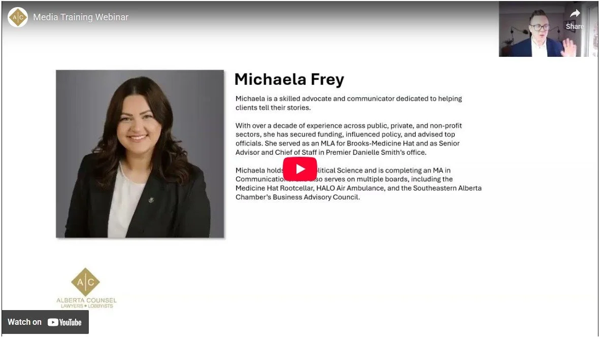 Media Training Webinar