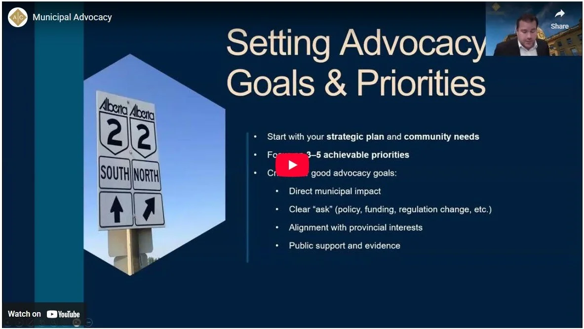 Municipal Advocacy