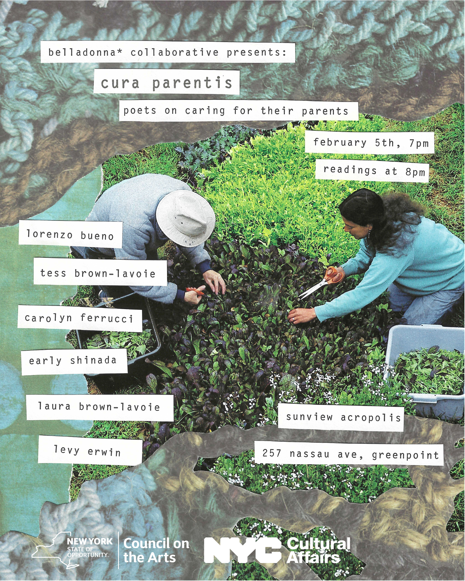 Cura Parentis: poets on caring for their parents