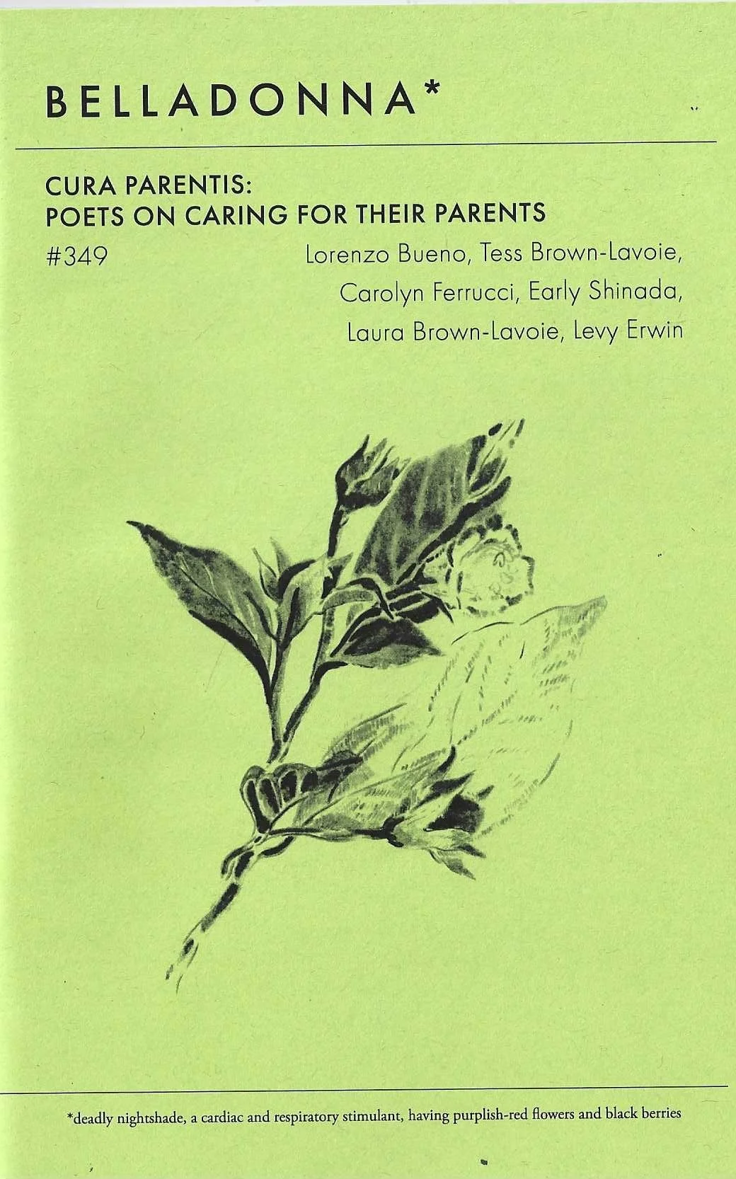 349. Lorenzo Bueno, Tess Brown-Lavoie, Carolyn Ferrucci, Early Shinada, Laura Brown-Lavoie, Levy Erwin: CURA PARENTIS