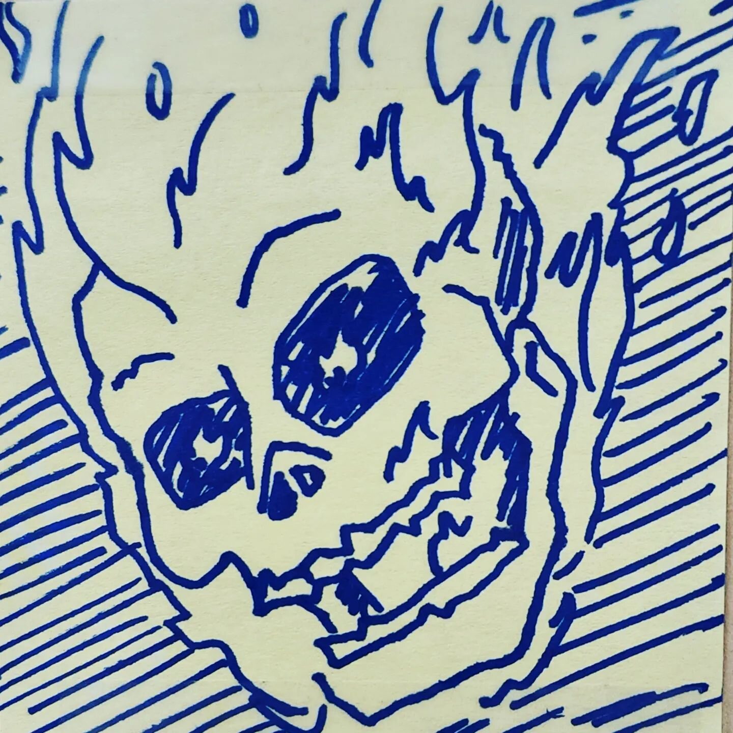 Sometimes you just gotta doodle a flaming skull...

#comicbooks #comicart #comicbookart #drawing #wip #digitaldrawing #digitalillustration #digitalart #artist #art #artwork #originalartwork #originalcharacters #originalcharacter #indiecomics #indie #