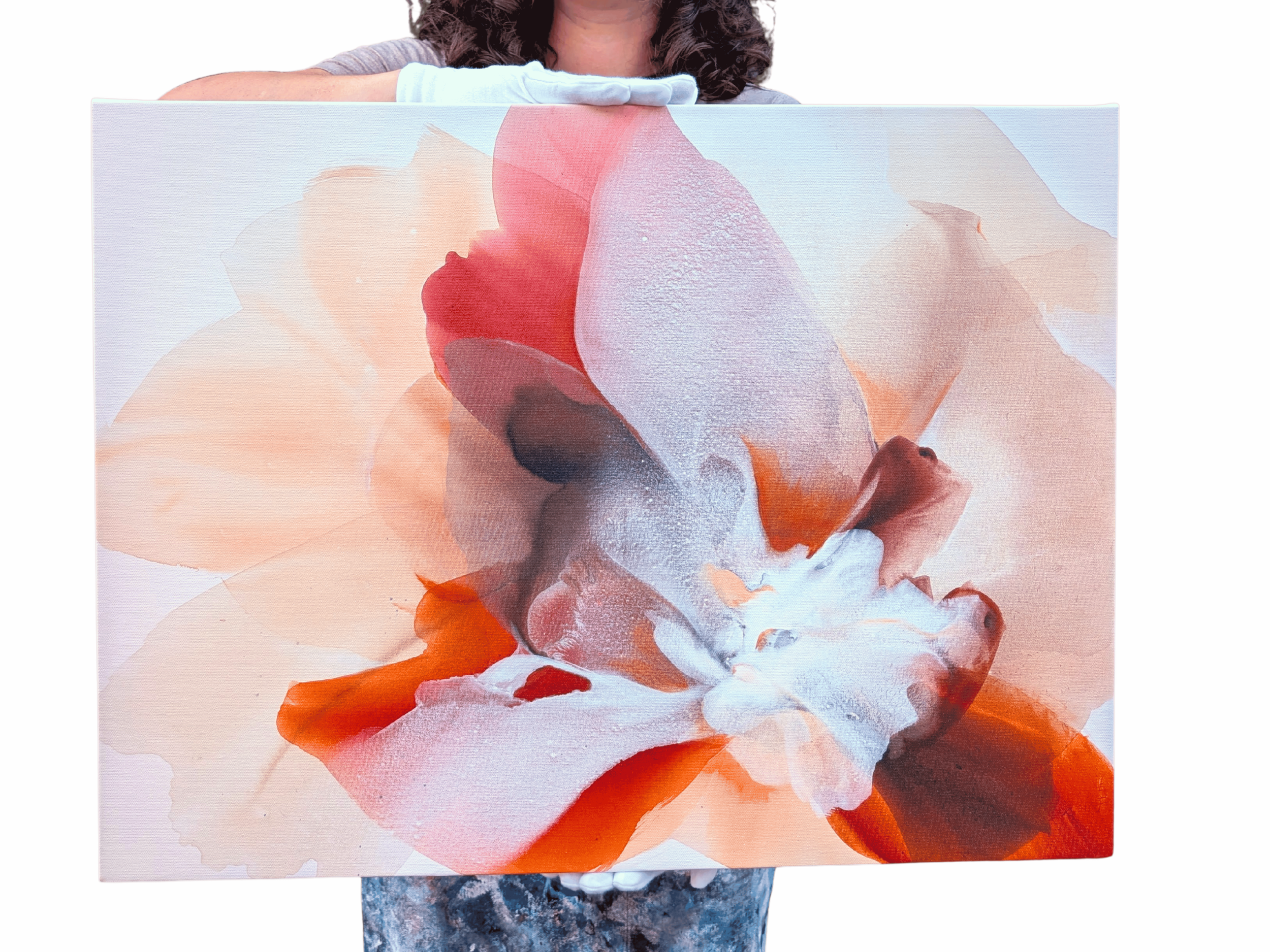 "A Symphony in Marigold" Canvas Prints