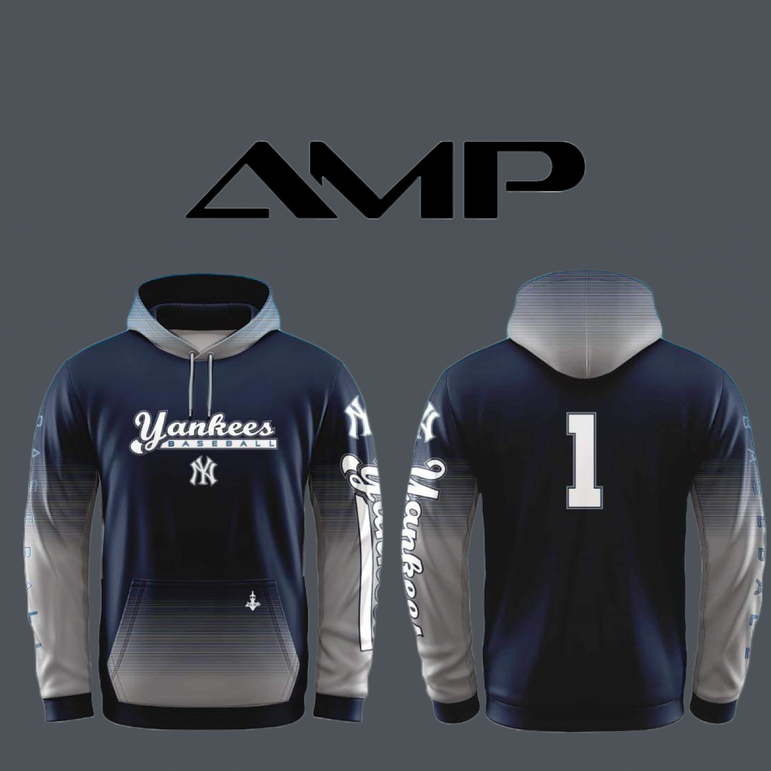 Youth Baseball Yankees Hoodie