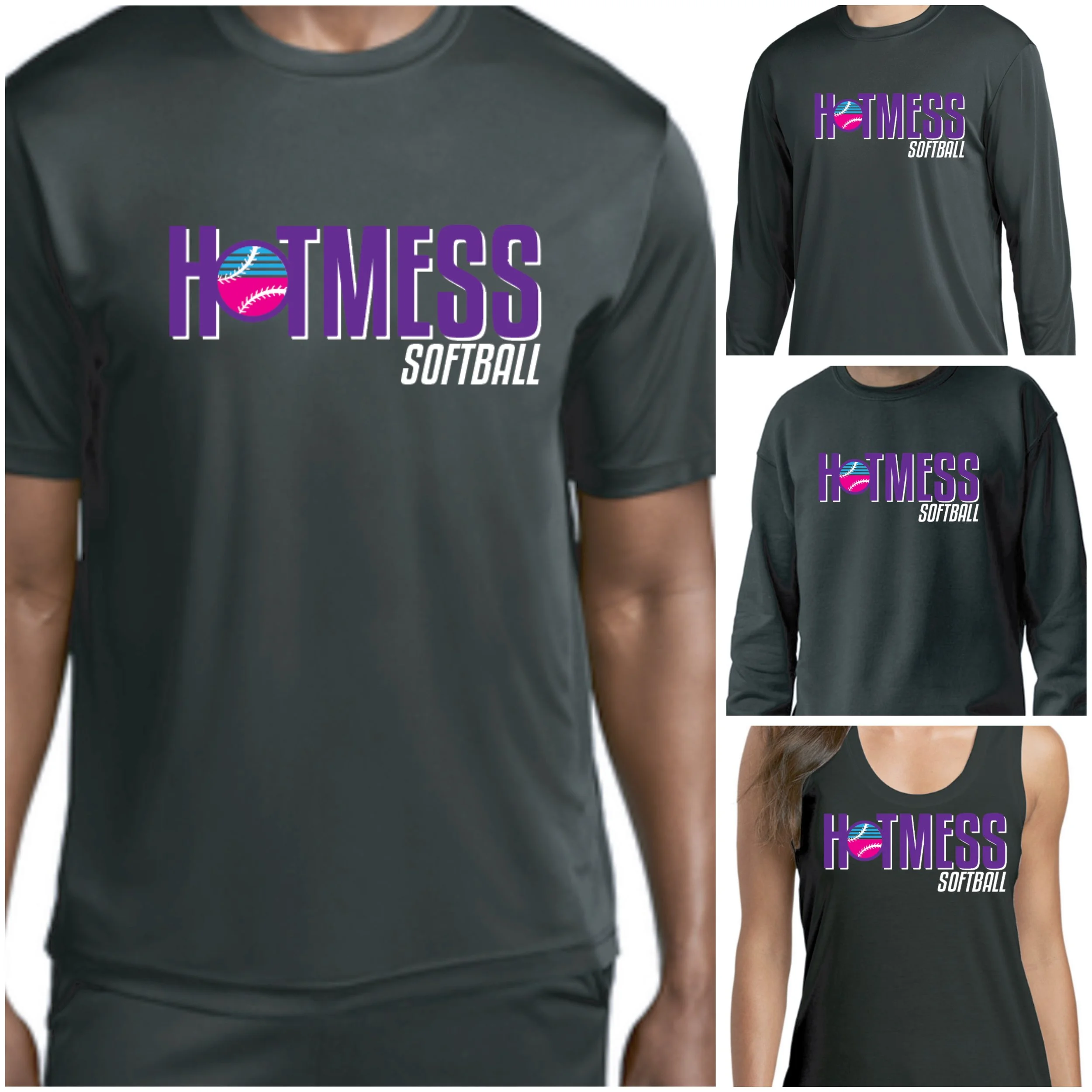 Custom Softball Fan Gear