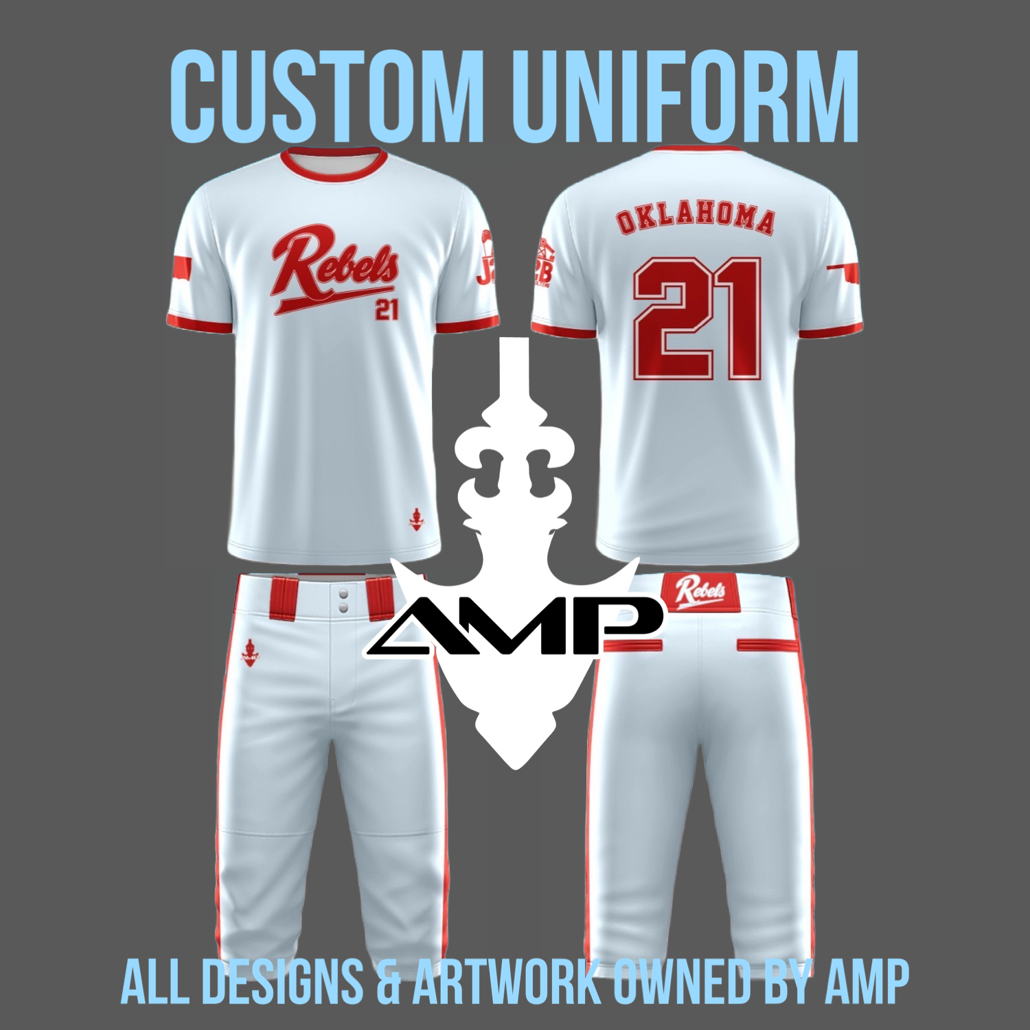 Custom Youth Baseball Uniform