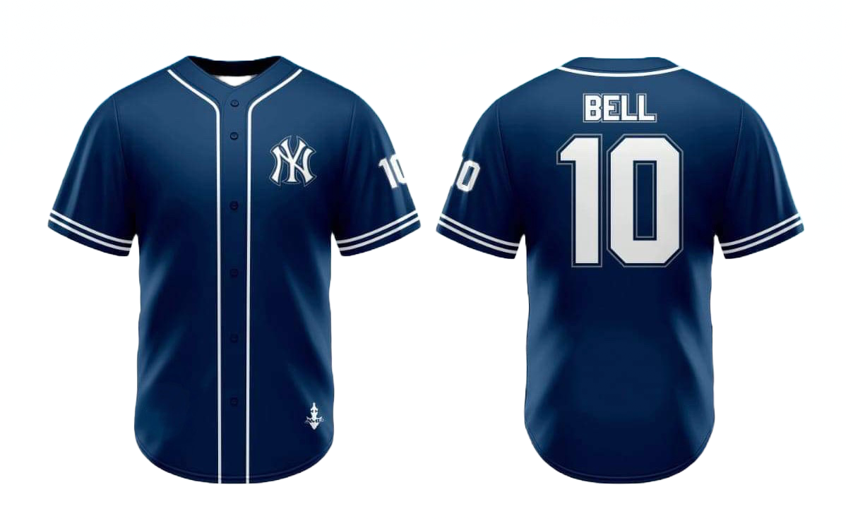 Button Up Baseball Jersey