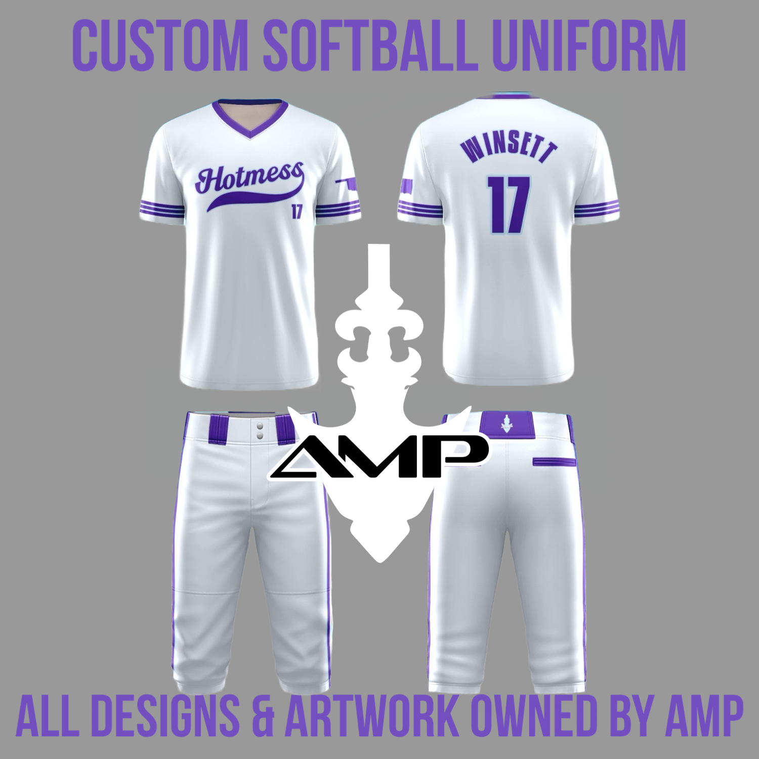 Custom Youth Softball Uniform