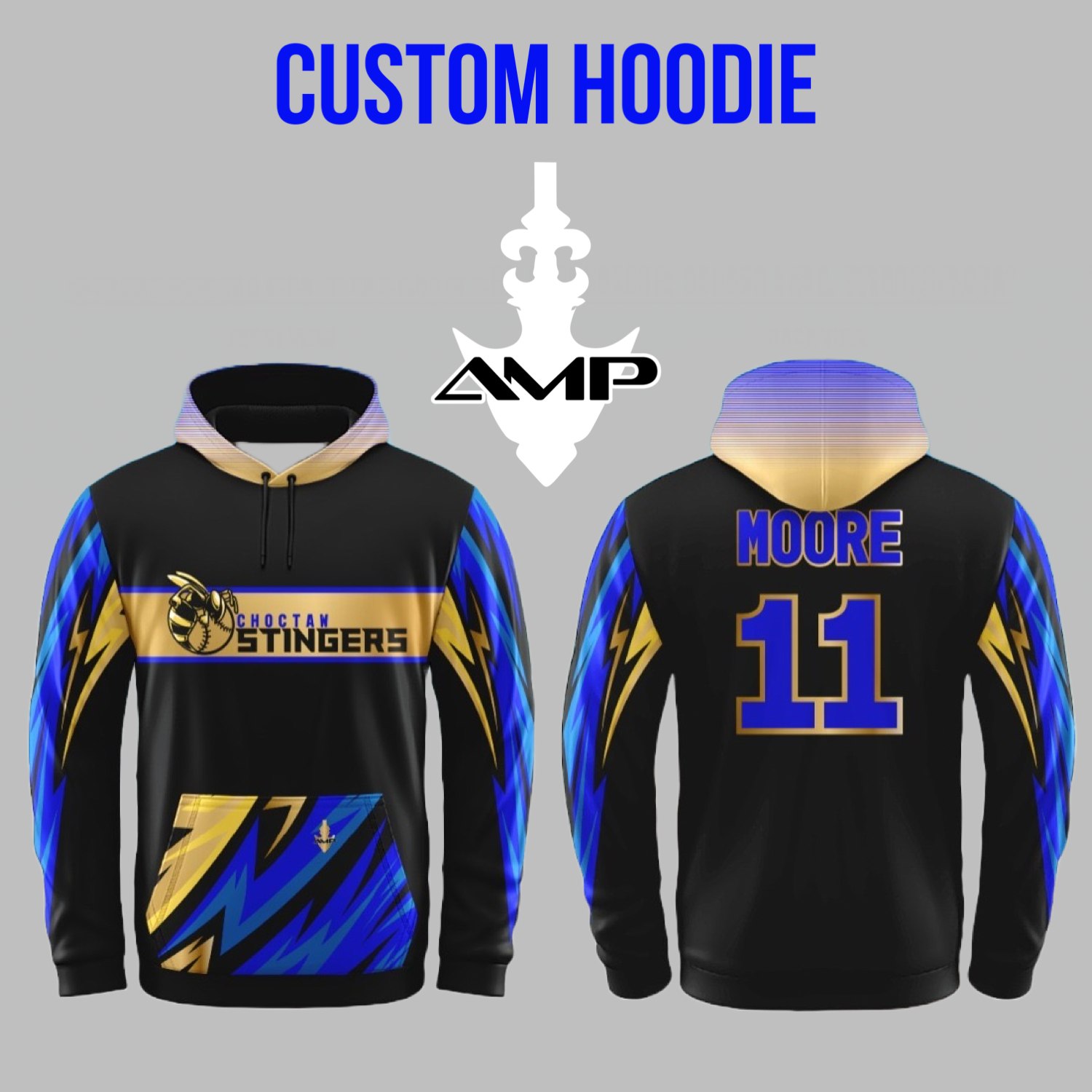 Custom Youth Baseball Hoodie