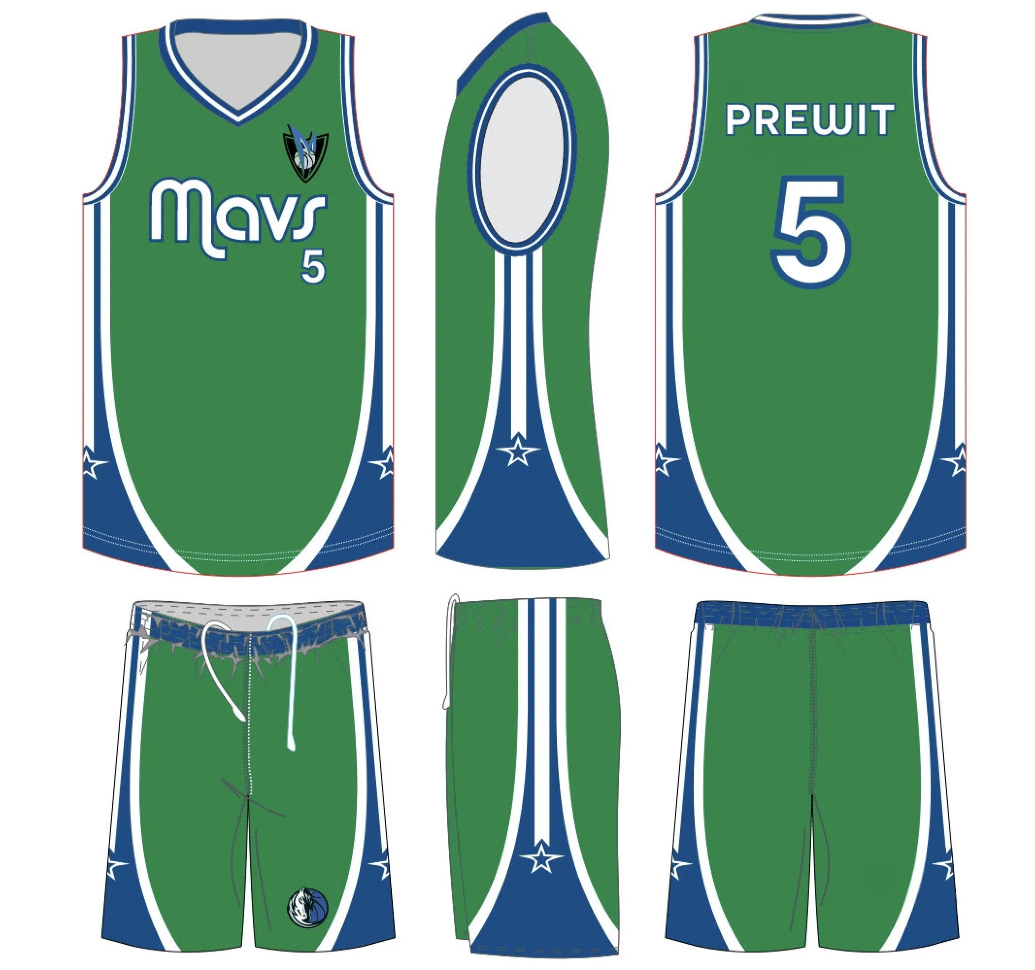 Custom youth basketball uniforms