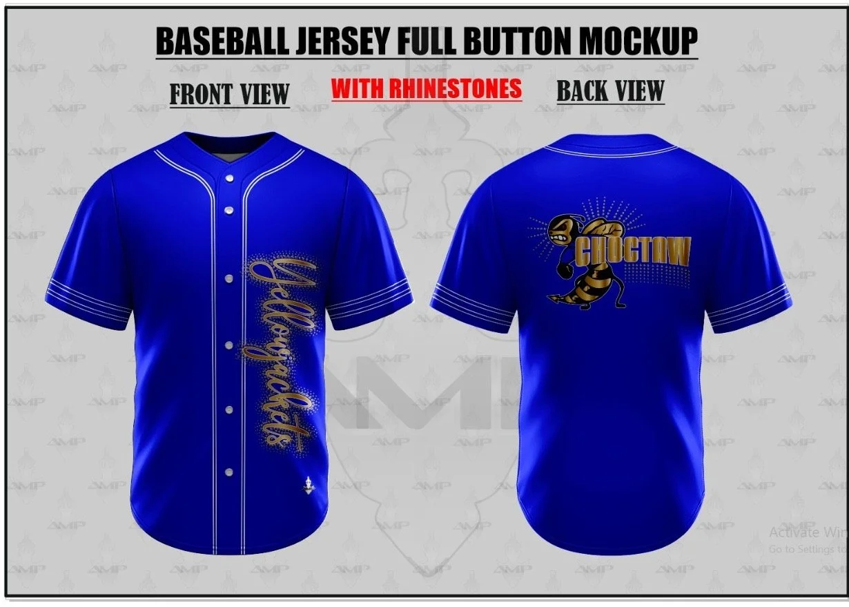 Rhinestone Cheer Jersey