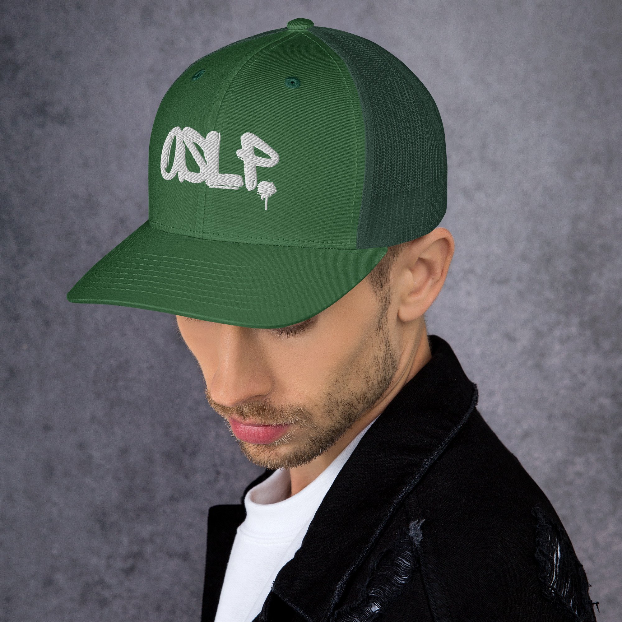 retro-trucker-hat-evergreen-left-686b6cf112b0f.jpg