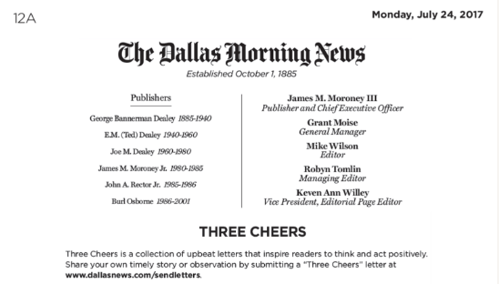 Dallas Morning News