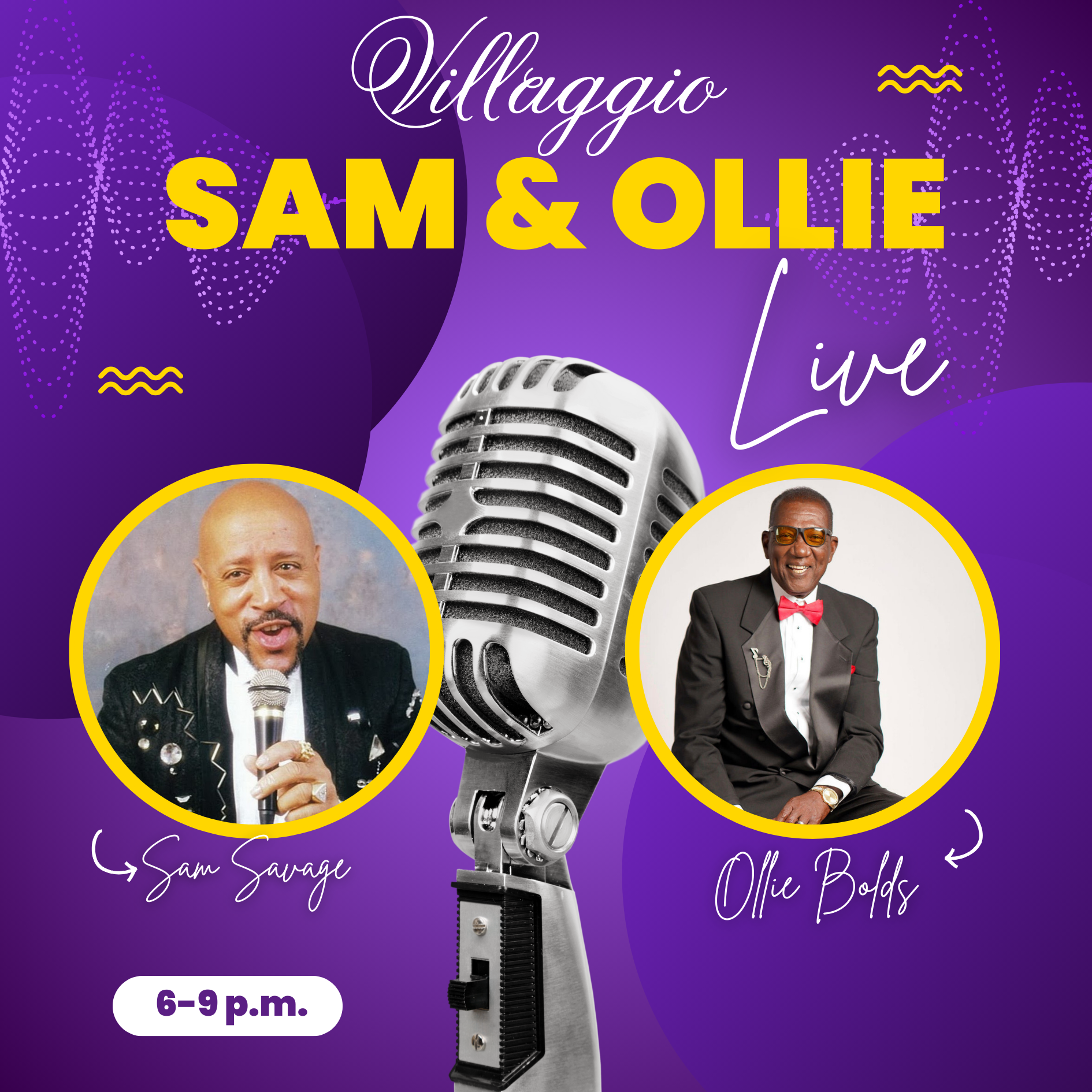 Sam & Ollie
Sunday, June 8th 6 p.m.