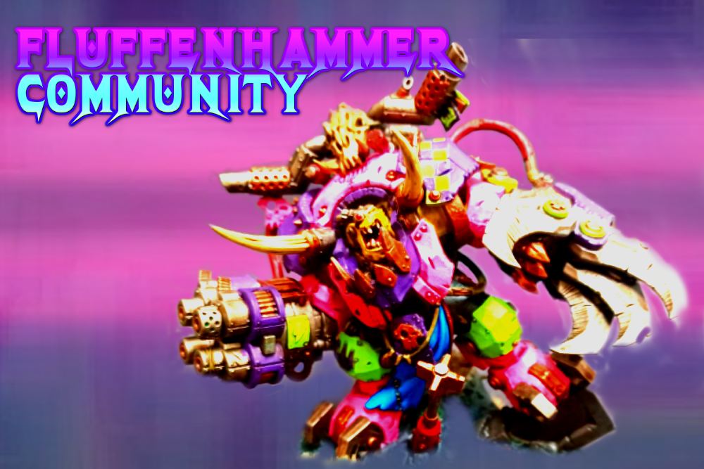 Fluffenhammer Community: Jonny''s Neon Orks!