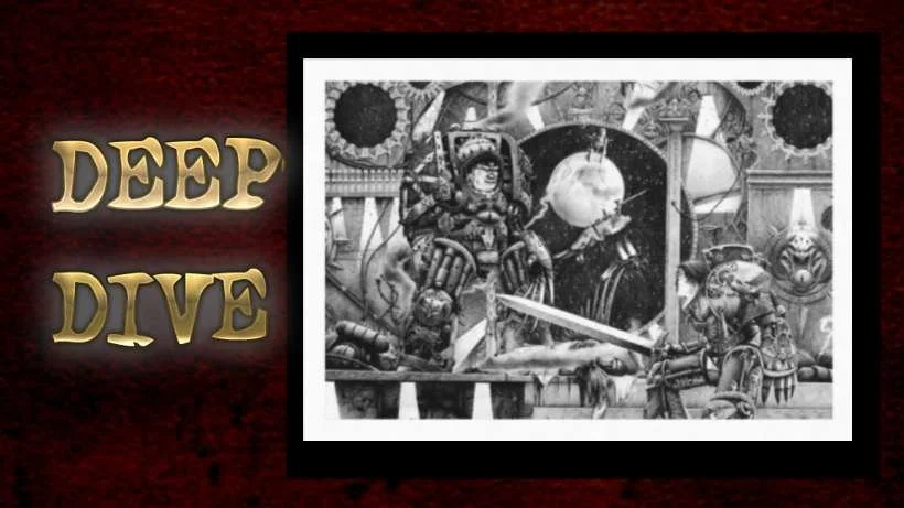 Deep Dive - The Emperor And The Warmaster Diorama