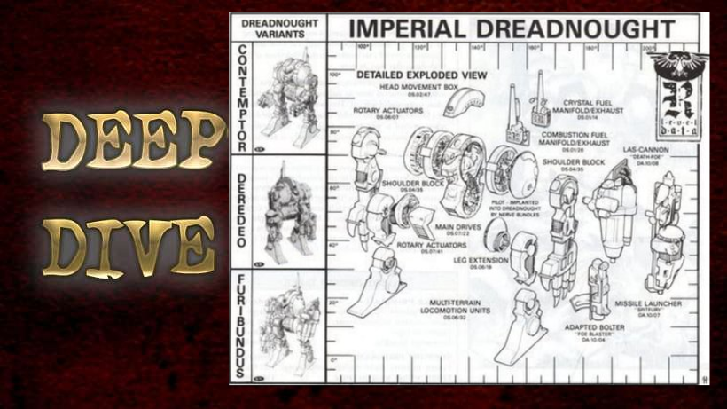 Deep Dive: Rogue Trader Era Dreadnoughts