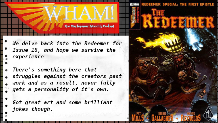 WHAM! ISSUE 18 - WHO REDEEMS THE REDEEMER?