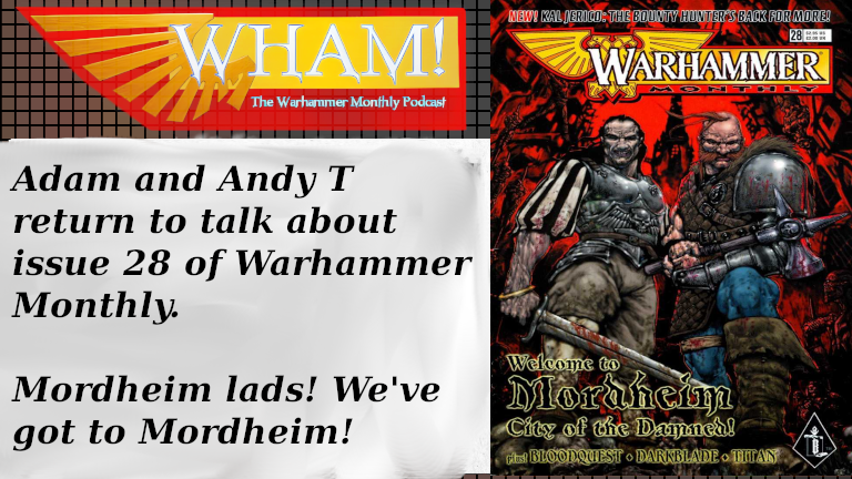 WHAM ISSUE 28 - THE GIANT HEAD OF A WARHOUND