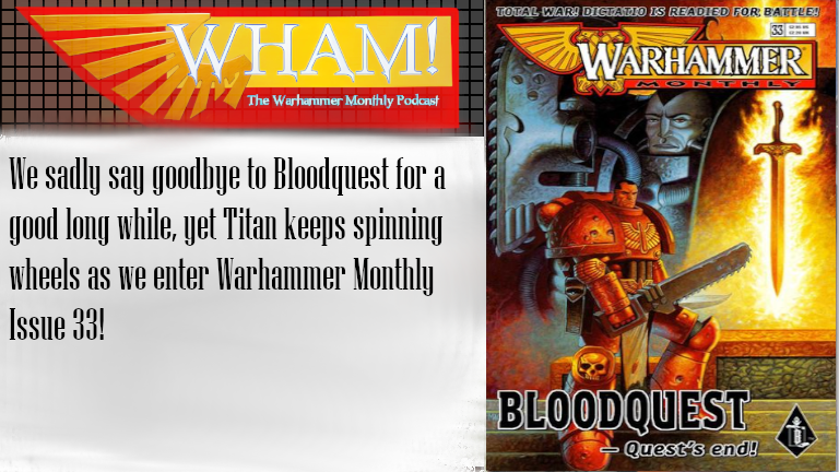 WHAM ISSUE 33 - PHYSICAL COPIES!