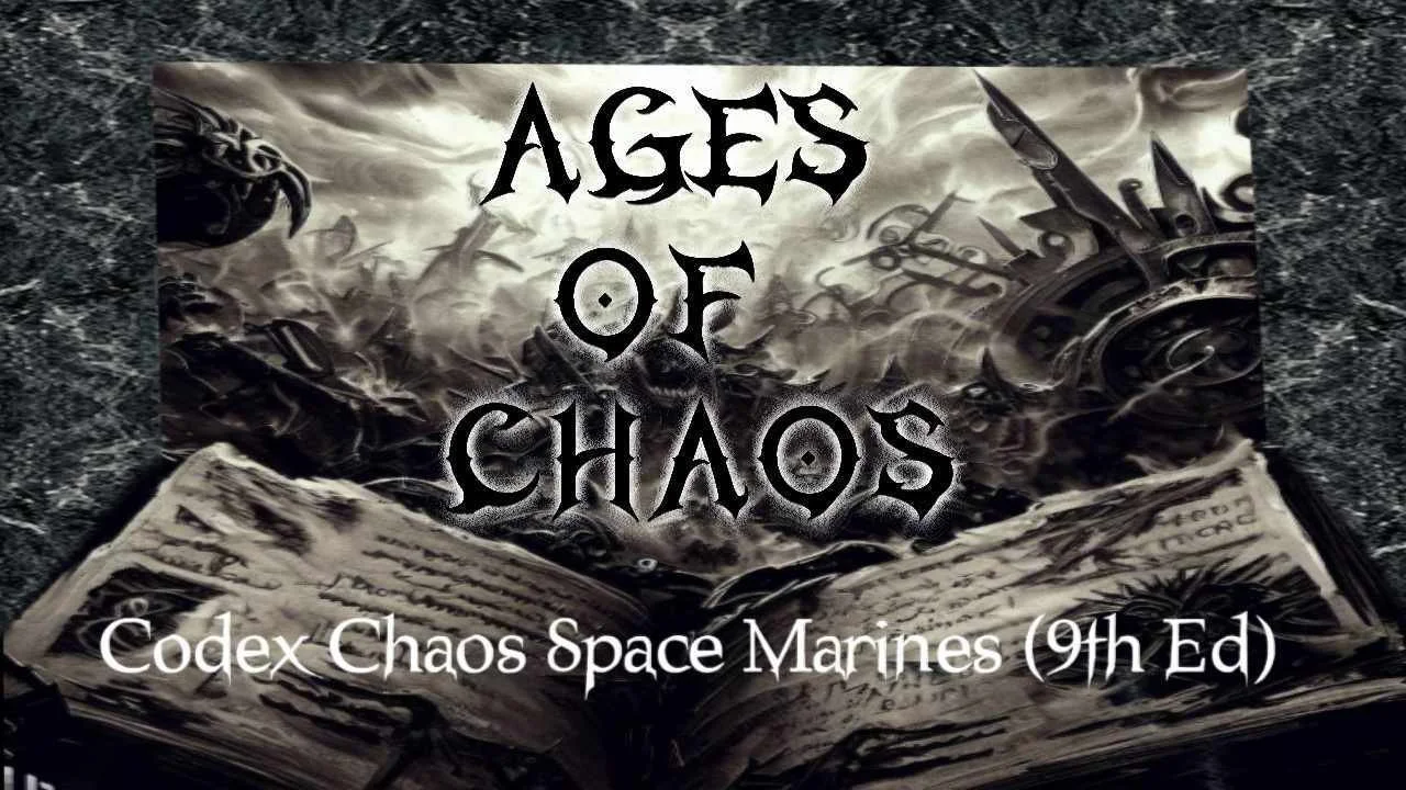 Codex Chaos Marines (9th Ed)