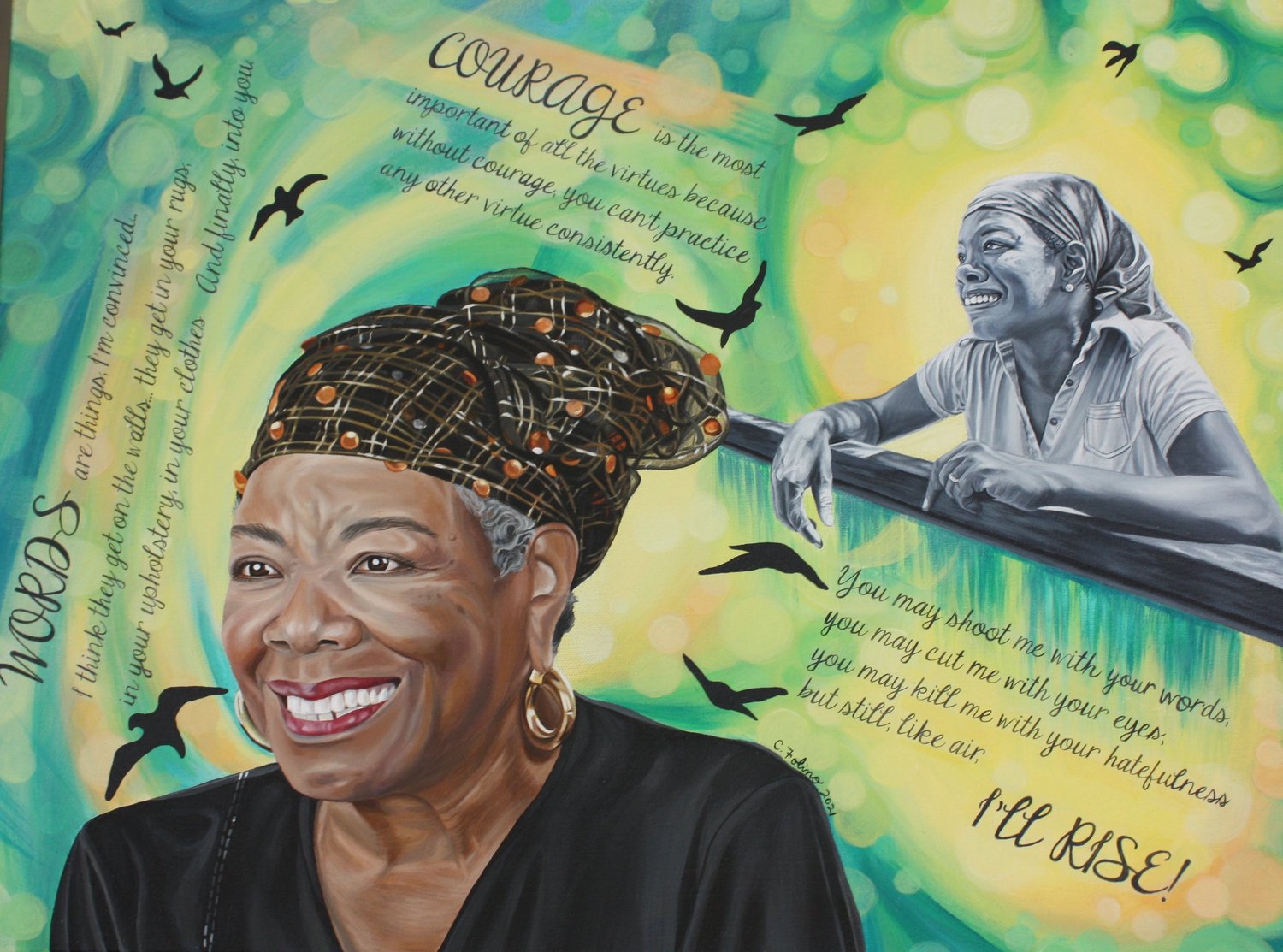 Maya Angelou: 'Still I Rise' — Carol Folino