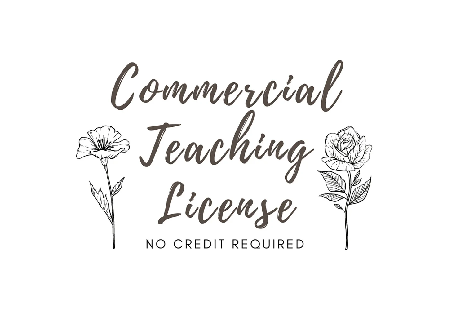 Commercial Resale License for single flower — Campbell Workshop - Paper ...