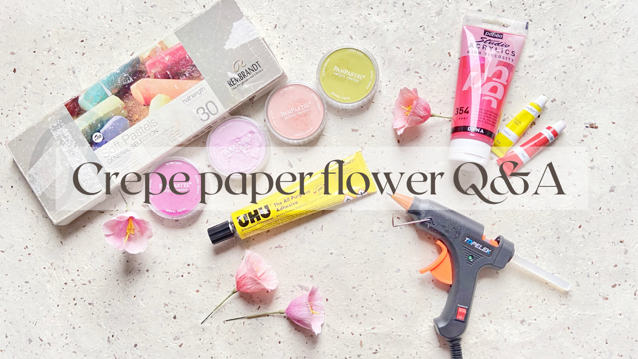 CREPE PAPER FLOWER Q&A