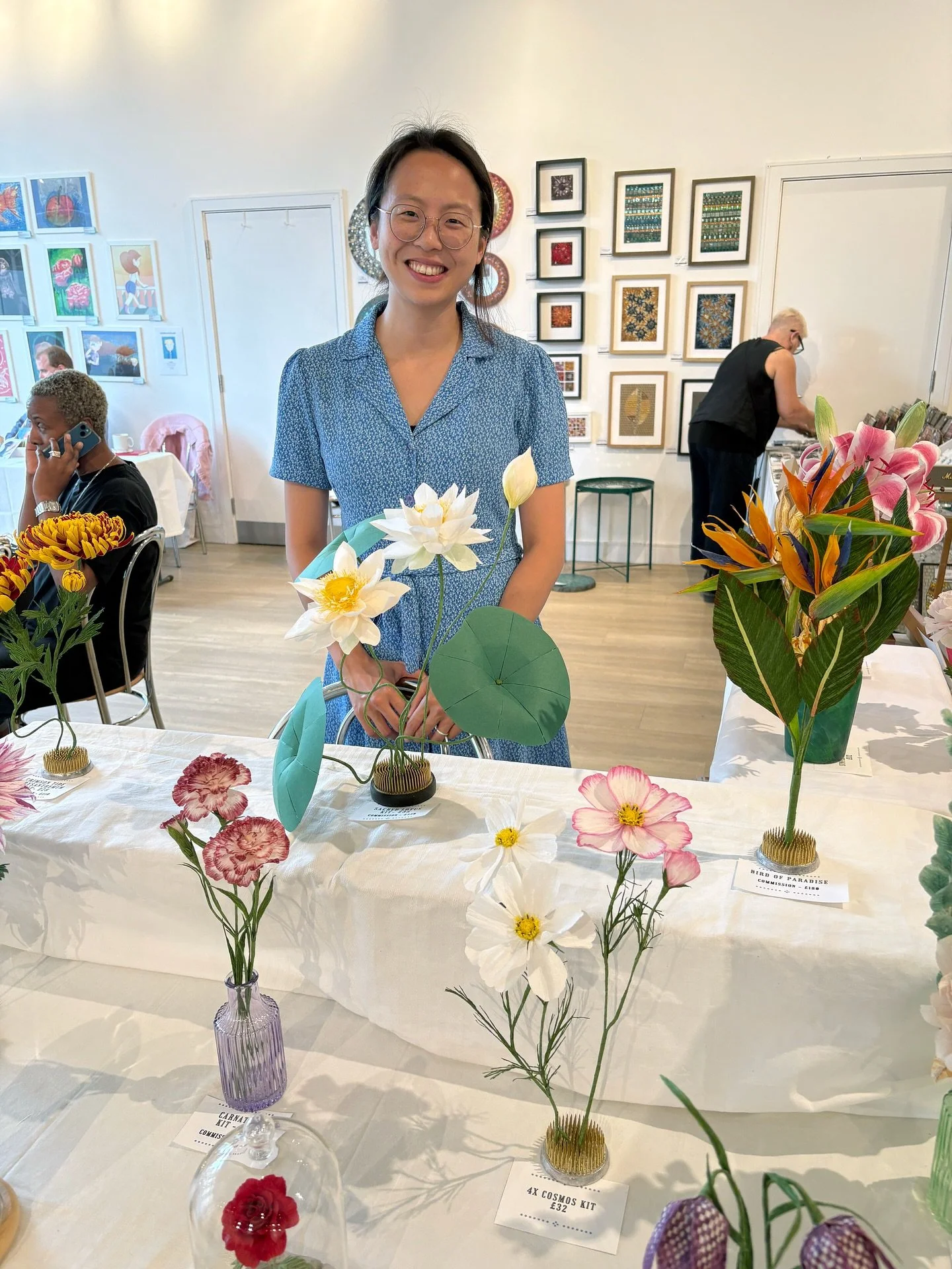 What a whirlwind couple of weeks at @ealingbeat ! 💫 I absolutely love being an artist and sharing my work with the public. It&rsquo;s been such a lovely opportunity to meet so many local residents and fellow artists&mdash;and I know I&rsquo;ve made 