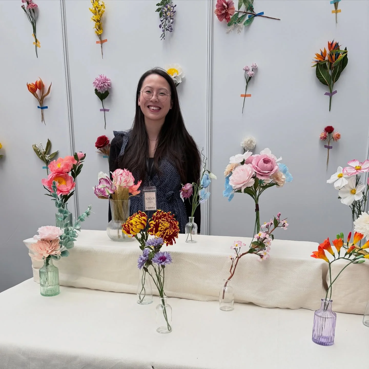 It has been a great show. I had been to making new friends and meeting amazing people ! Thank you @bellebridalmagazine for having us ❤️ This is a great opportunity and milestone to mark our 6th anniversary ! We are ready for some new challenges 😊