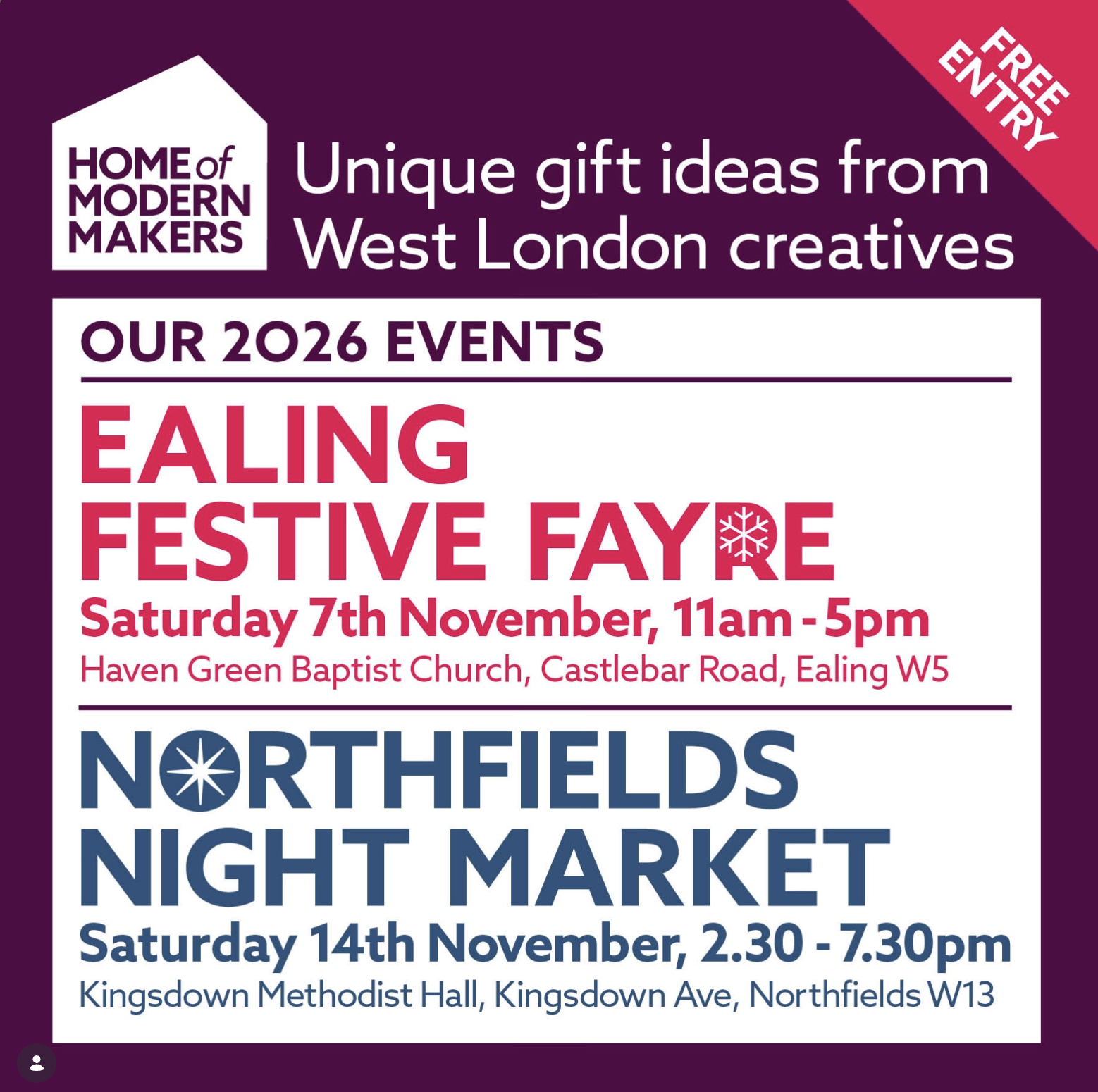 Ealing Festive Fayre