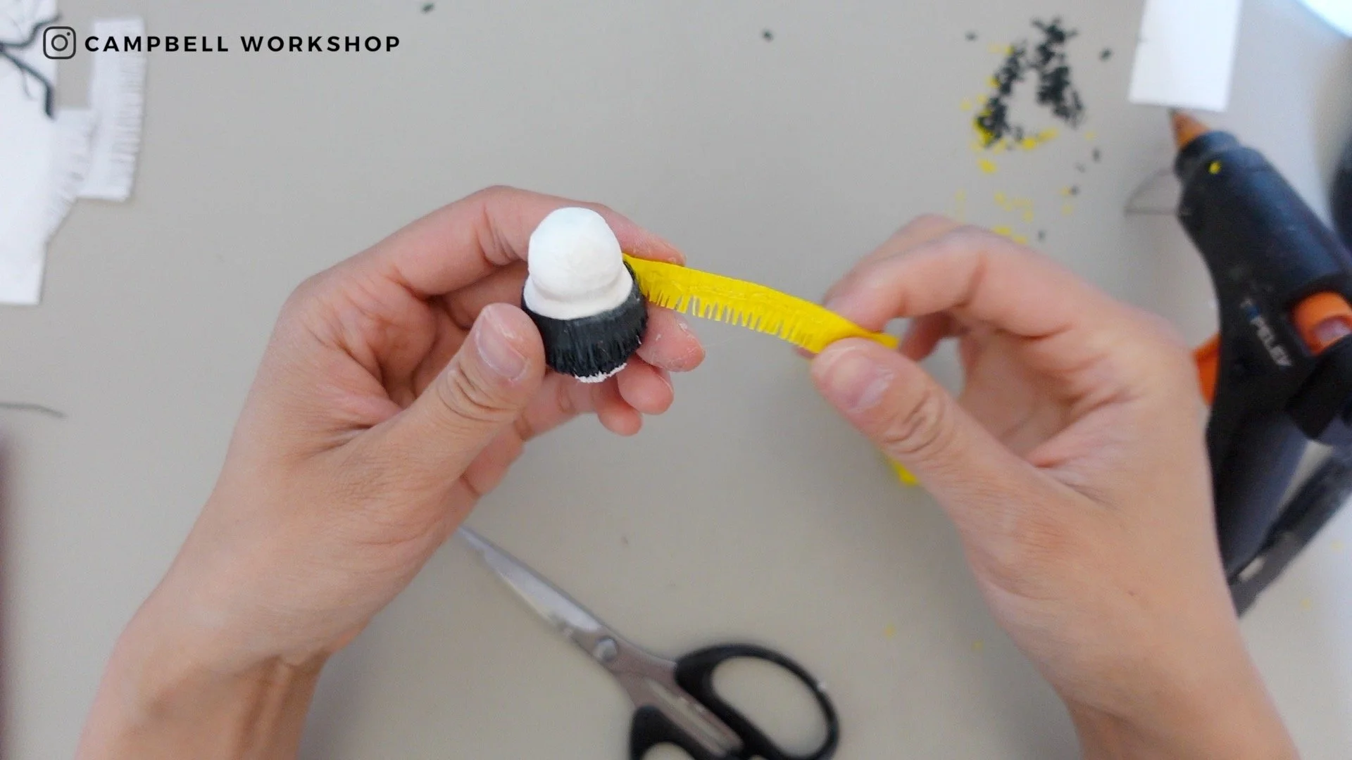 Crepe Paper Bumble Bee