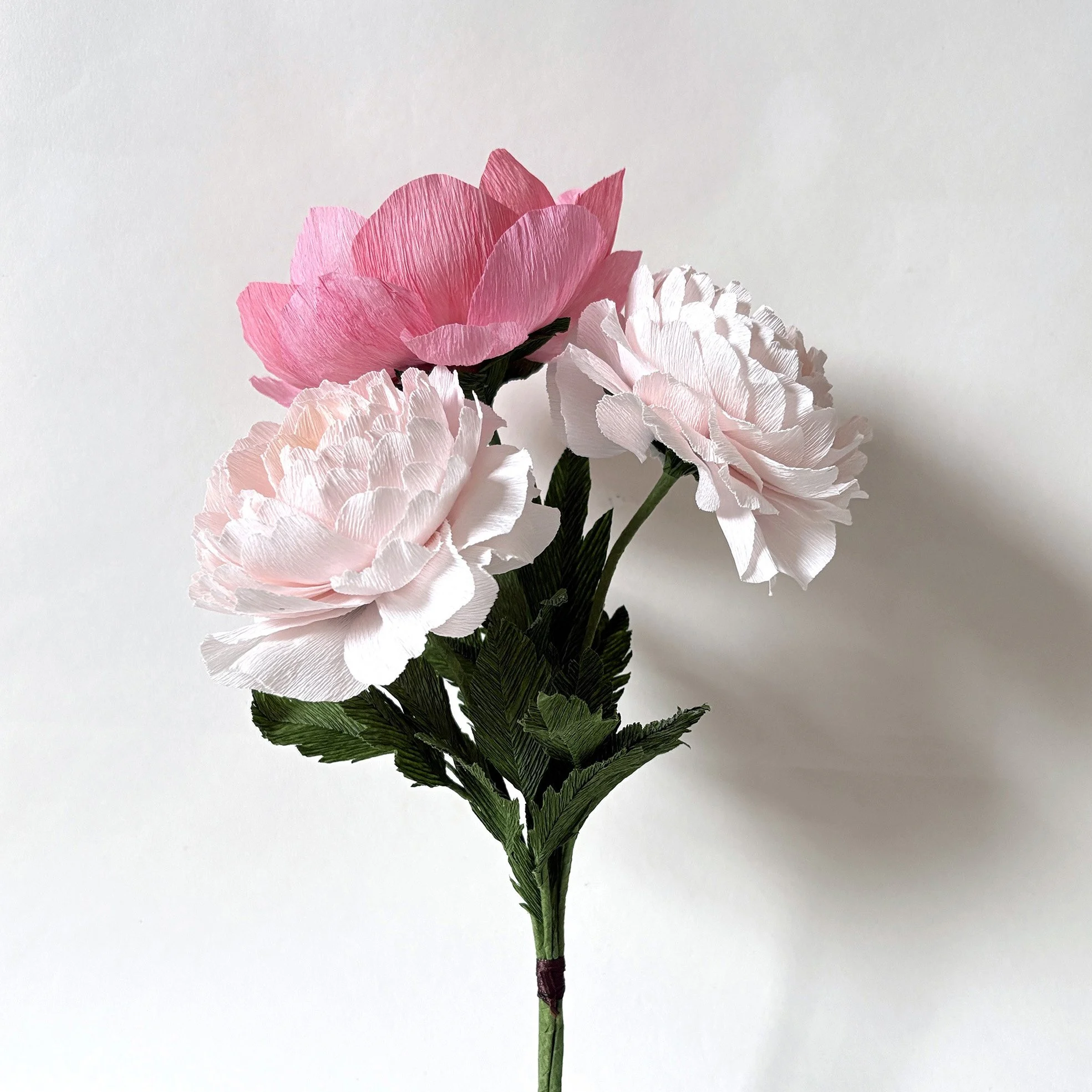 Crepe Paper Valentine Special Bouquet - PreOrder