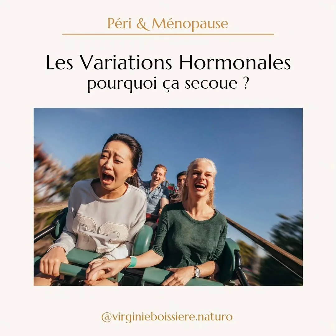 En p&eacute;rim&eacute;nopause, les taux d'hormones fluctuent sans suivre aucun rythme r&eacute;gulier 🎢 ,elles peuvent alors devenir tr&egrave;s d&eacute;rangeantes et faire appara&icirc;tre de nombreux sympt&ocirc;mes (les + connus : bouff&eacute;