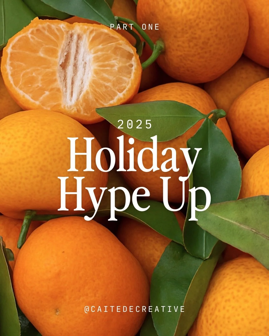 It&rsquo;s tiiiiiiiiime *in Mariah Carey scream*

I&rsquo;m coming out of posting retirement (lol) to bring you Part One of my 2025 Holiday Hype Up! ❄️✨

I&rsquo;ll be honest, 2025 was a really tough year for me personally, so I&rsquo;ve been quiet a