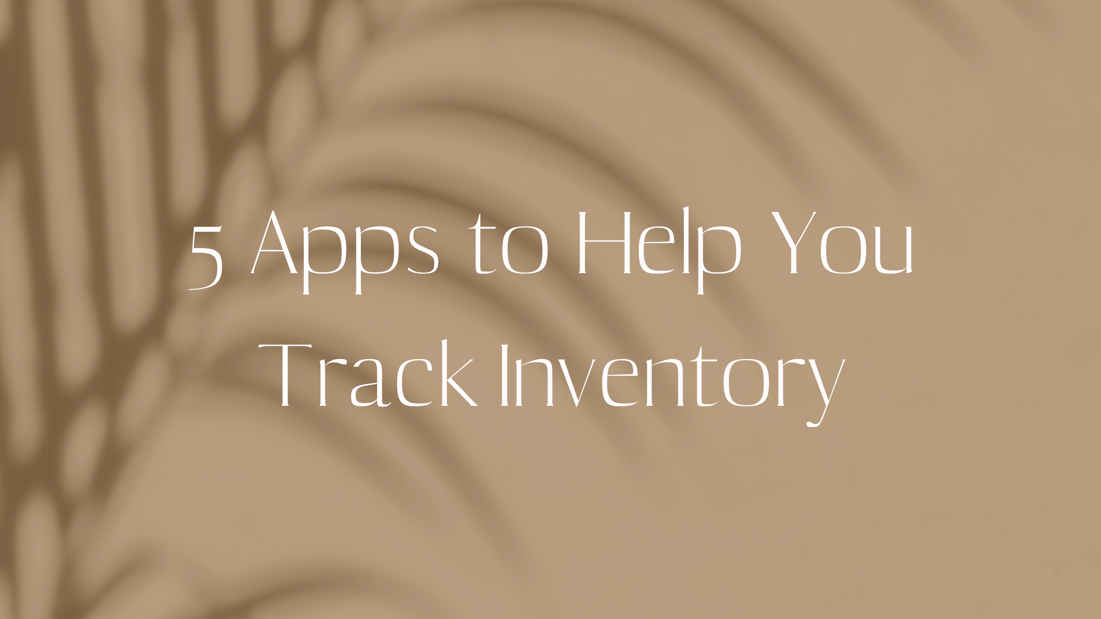blog inventory accounting