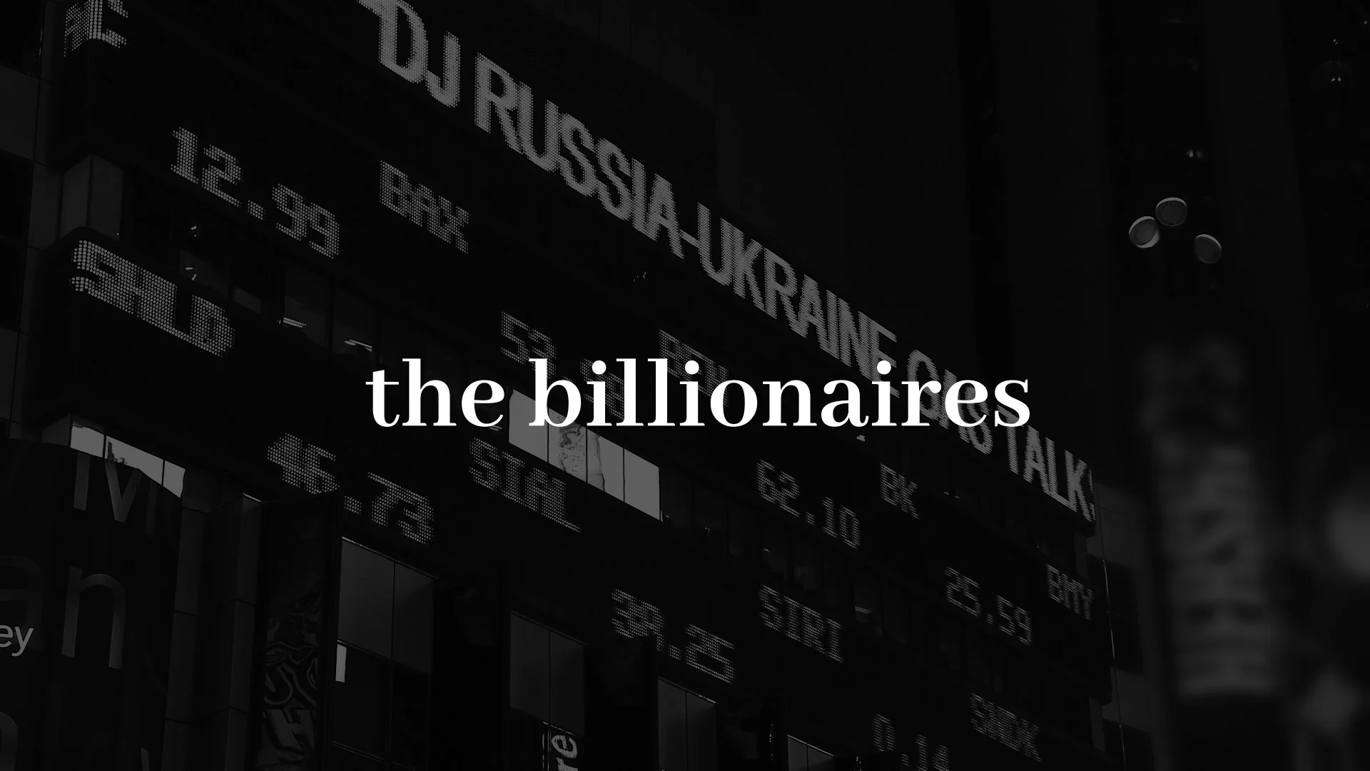 The Billionaires