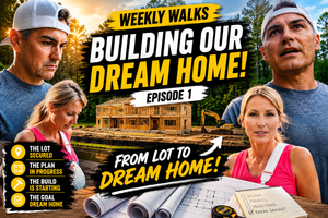 Permit Approved: Custom Home Build in Carolina Forest, Myrtle Beach SC | Weekly Walks Ep 1