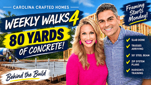 Building From the Ground Up in Myrtle Beach: Foundation to Framing | Weekly Walks Ep 4