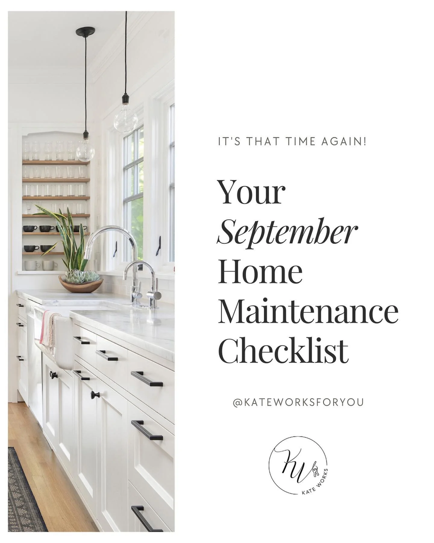 It&rsquo;s that time (again) &mdash; time to get your home primed and ready for a new season! Perfect way to spend these next few rainy ☔️days! Summer temps and rains can take a toll, so here are a few maintenance tasks to perfect for your to-do list