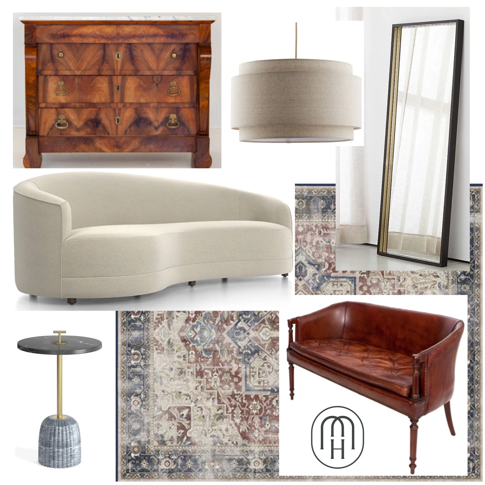 How to Blend Vintage & Antiques with Modern Day Furniture — Makers + Holm