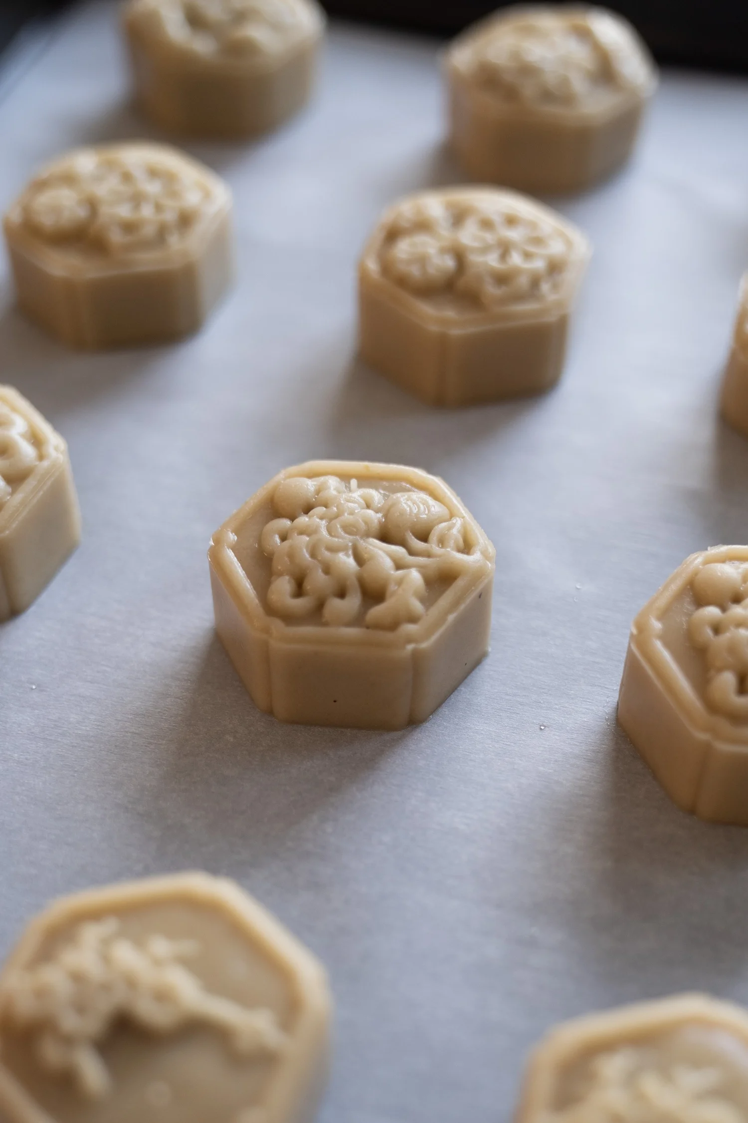 Traditional Chestnut Mooncakes — Jasma Fusion Cuisine
