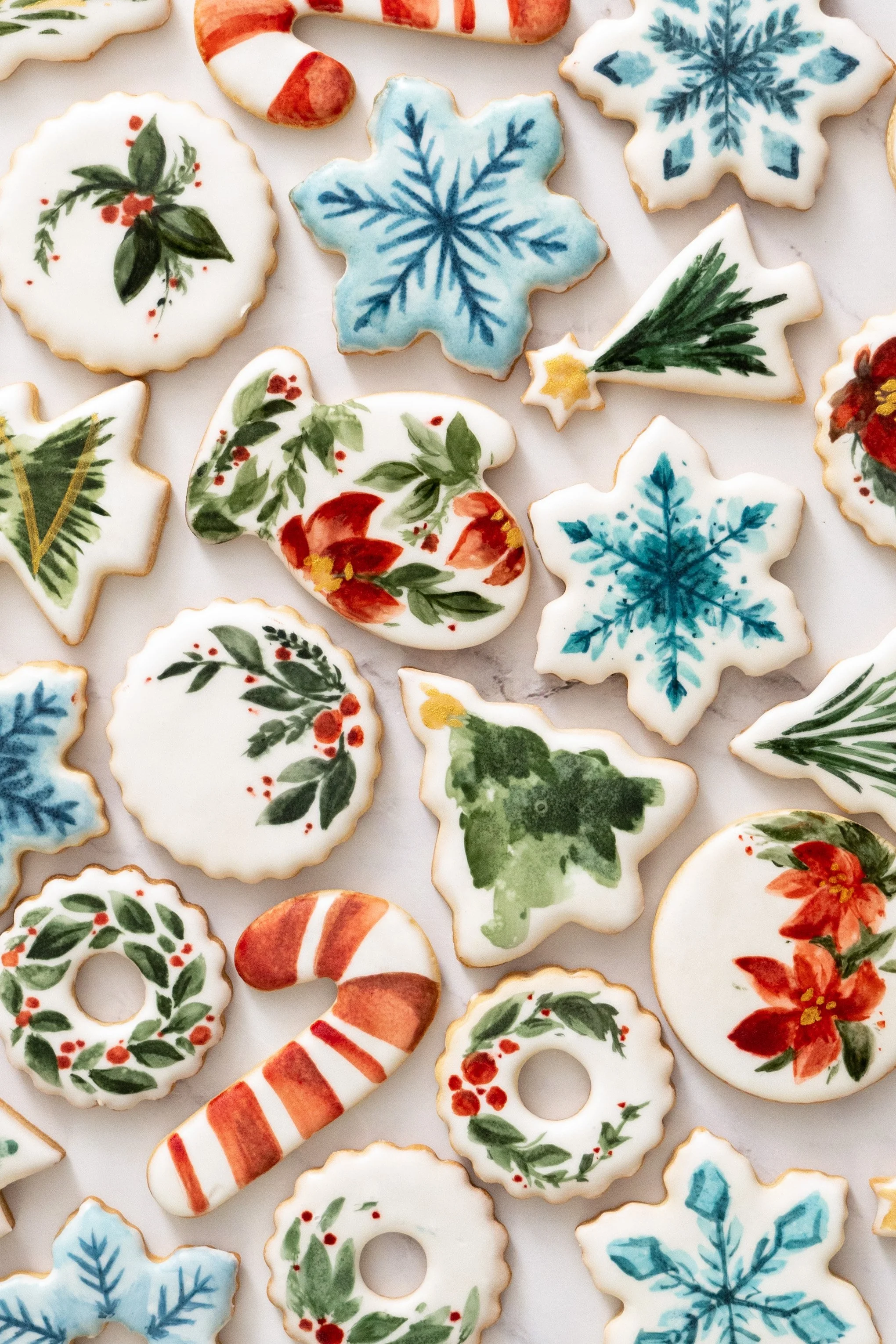 You should paint your holiday sugar cookies! — Jasma Fusion Cuisine